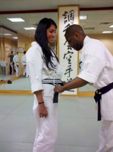 martial arts belt ceremony